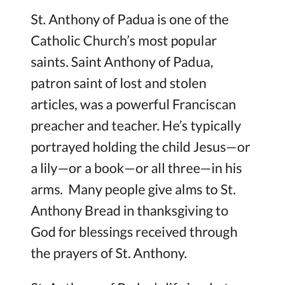 Santo Anthony Key